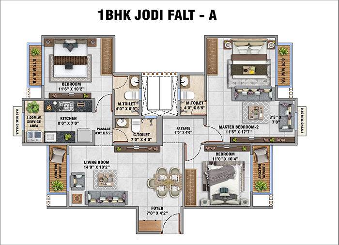 DLF Villas Goa - 5 BHK Villa